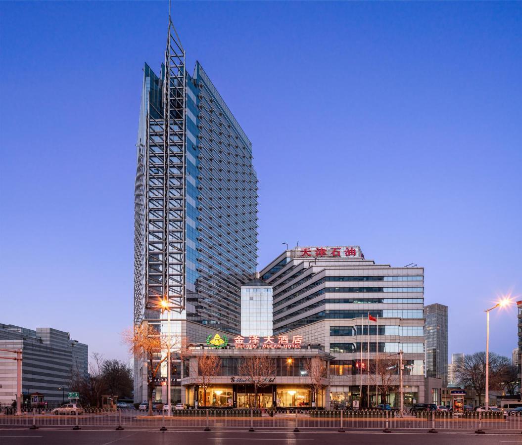 Golden Ocean Hotel Tianjin Exterior foto