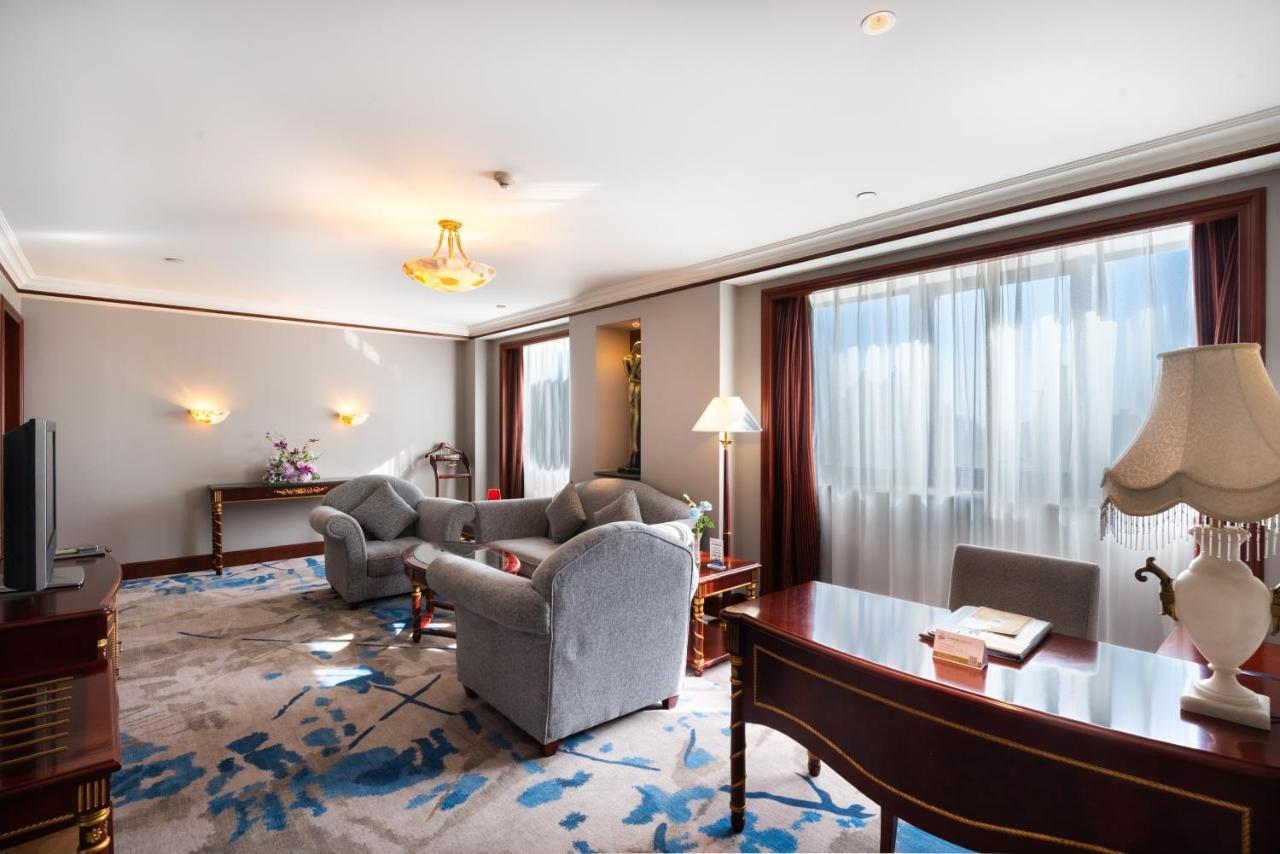 Golden Ocean Hotel Tianjin Exterior foto