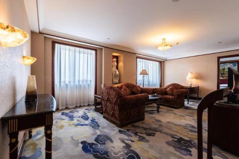 Golden Ocean Hotel Tianjin Exterior foto
